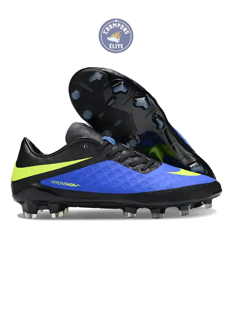 New Hypervenom Phantom FG Black/Purple/Yellow – Crampons Elite