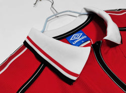 Image of Manchester United 1998/99 Home Long Sleeve Shirt