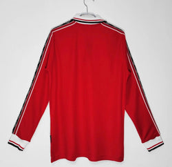 Image of Manchester United 1998/99 Home Long Sleeve Shirt