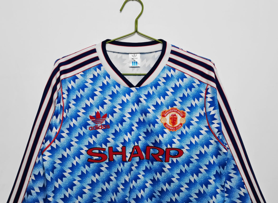 Manchester United 1991/92 Away Long Sleeve Shirt