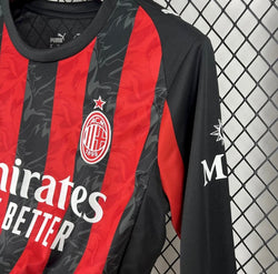 Image of AC Milan 2025/26 Domicile à manches longues