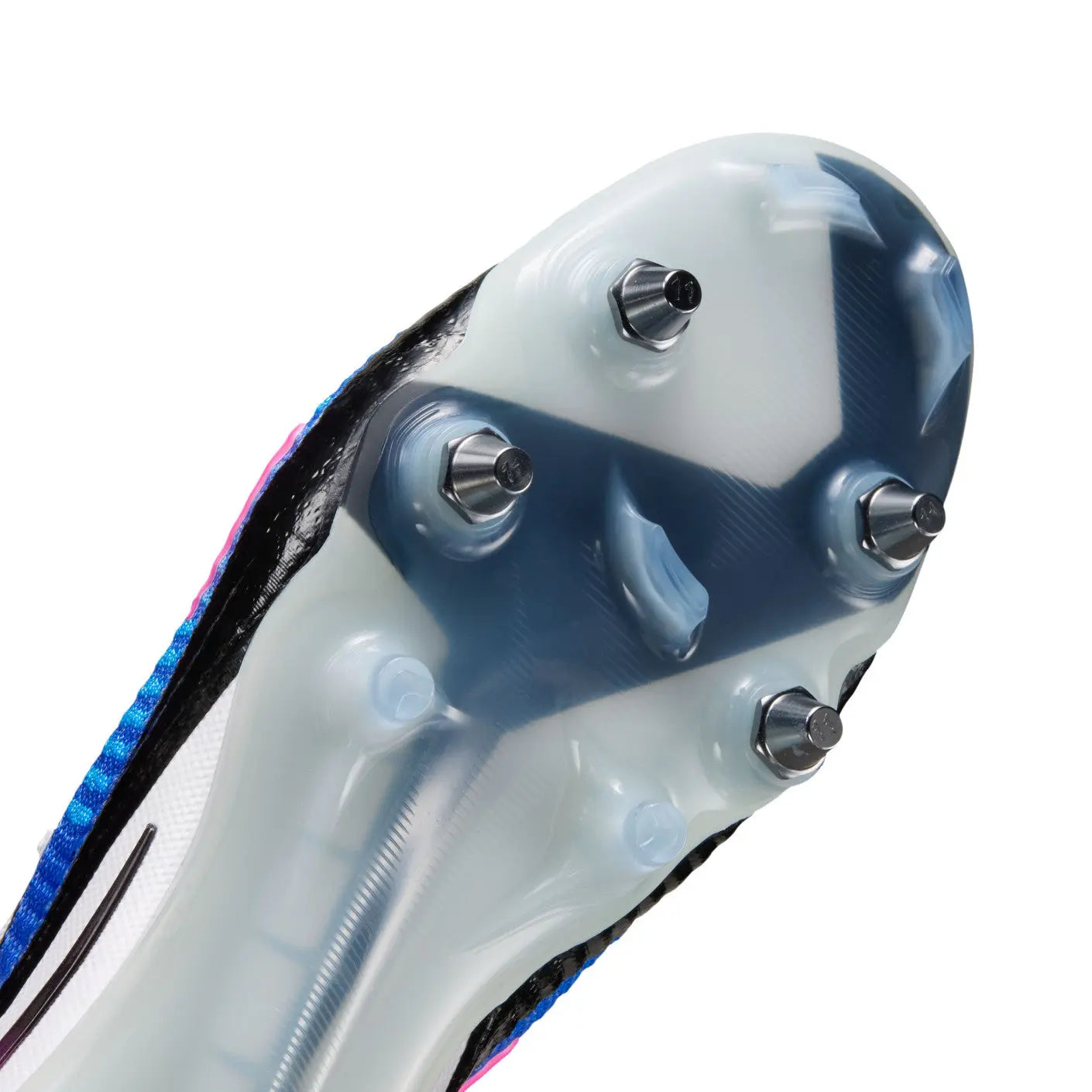 Phantom 6 Elite Low Cut SG Attack Pack - Bleu/Banc/Noir/Rose Crampons Elite