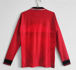 Image of Manchester United 1994/95 Home Long Sleeve Shirt