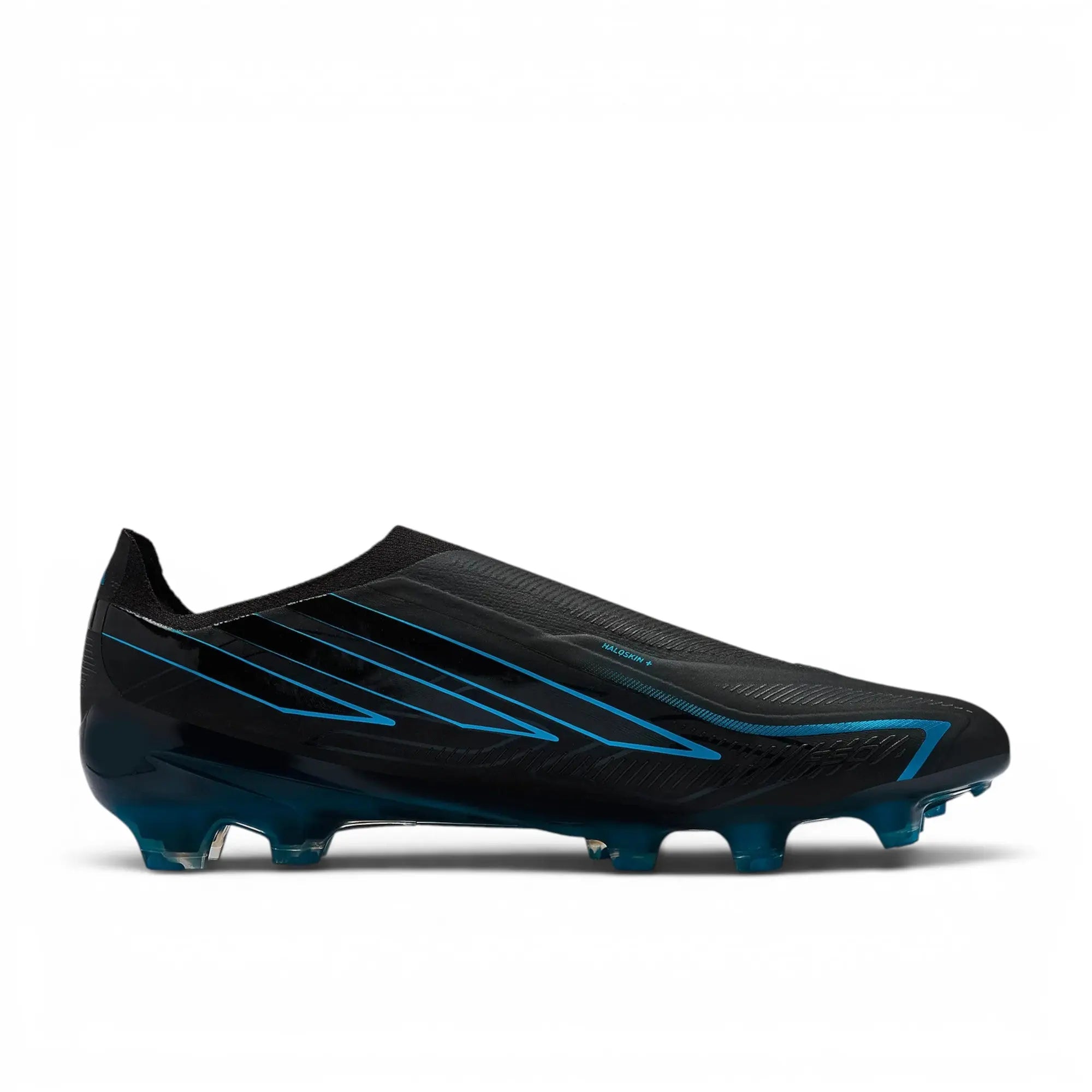 Adidas F50 Hyperfast Elite Laceless FG Immortal DNA - Noir/Lucid Ray Blue