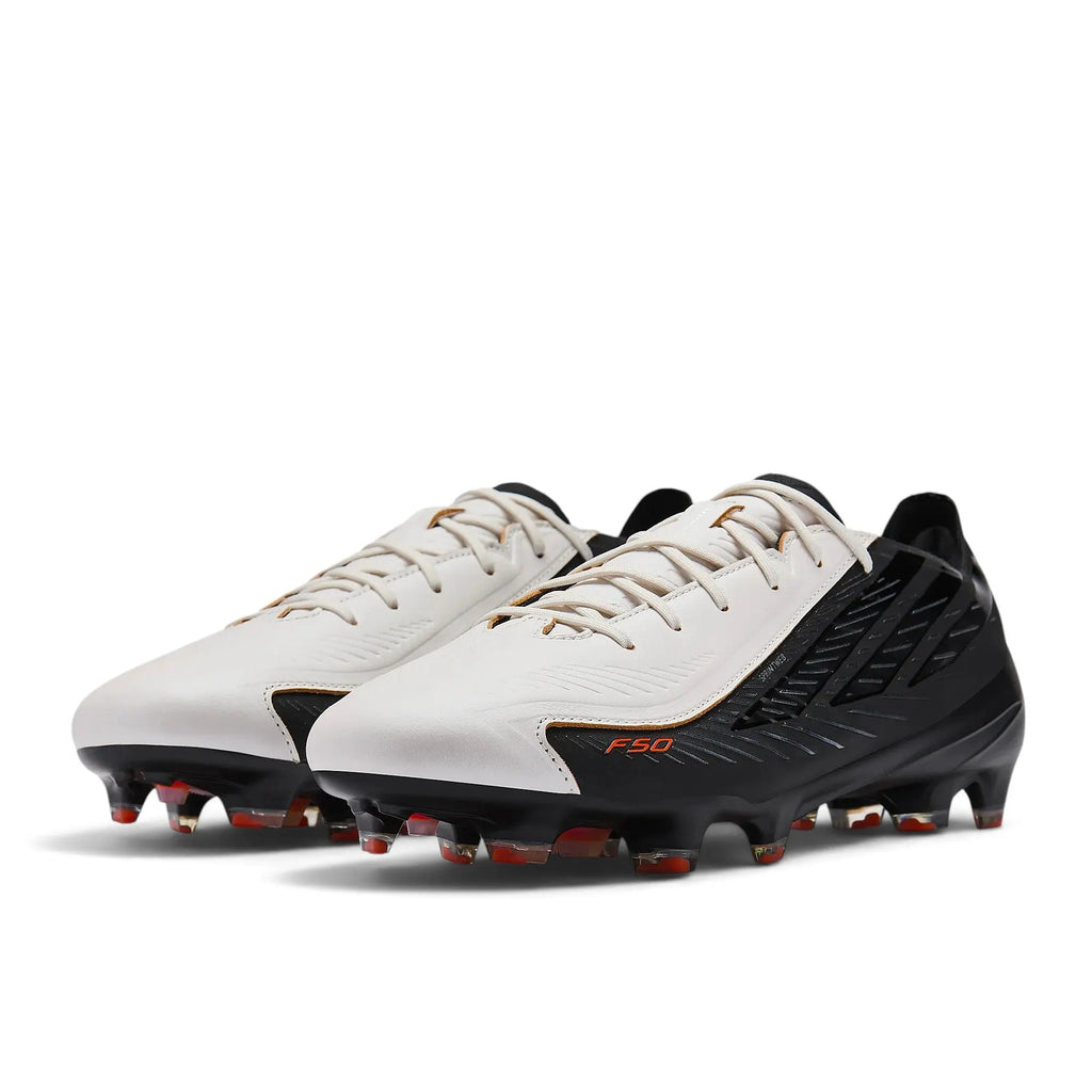 Adidas F50 Hyperfast Elite FG L-Tech - Argenté/Noir/Solar Orange