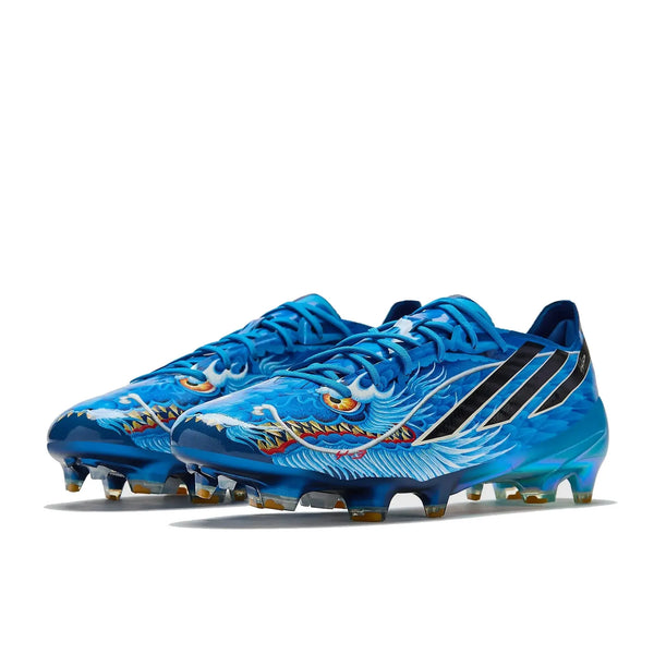Adidas F50 Hyperfast Elite FG x Y-3 Bleu/Noir KK4194 - vue 1