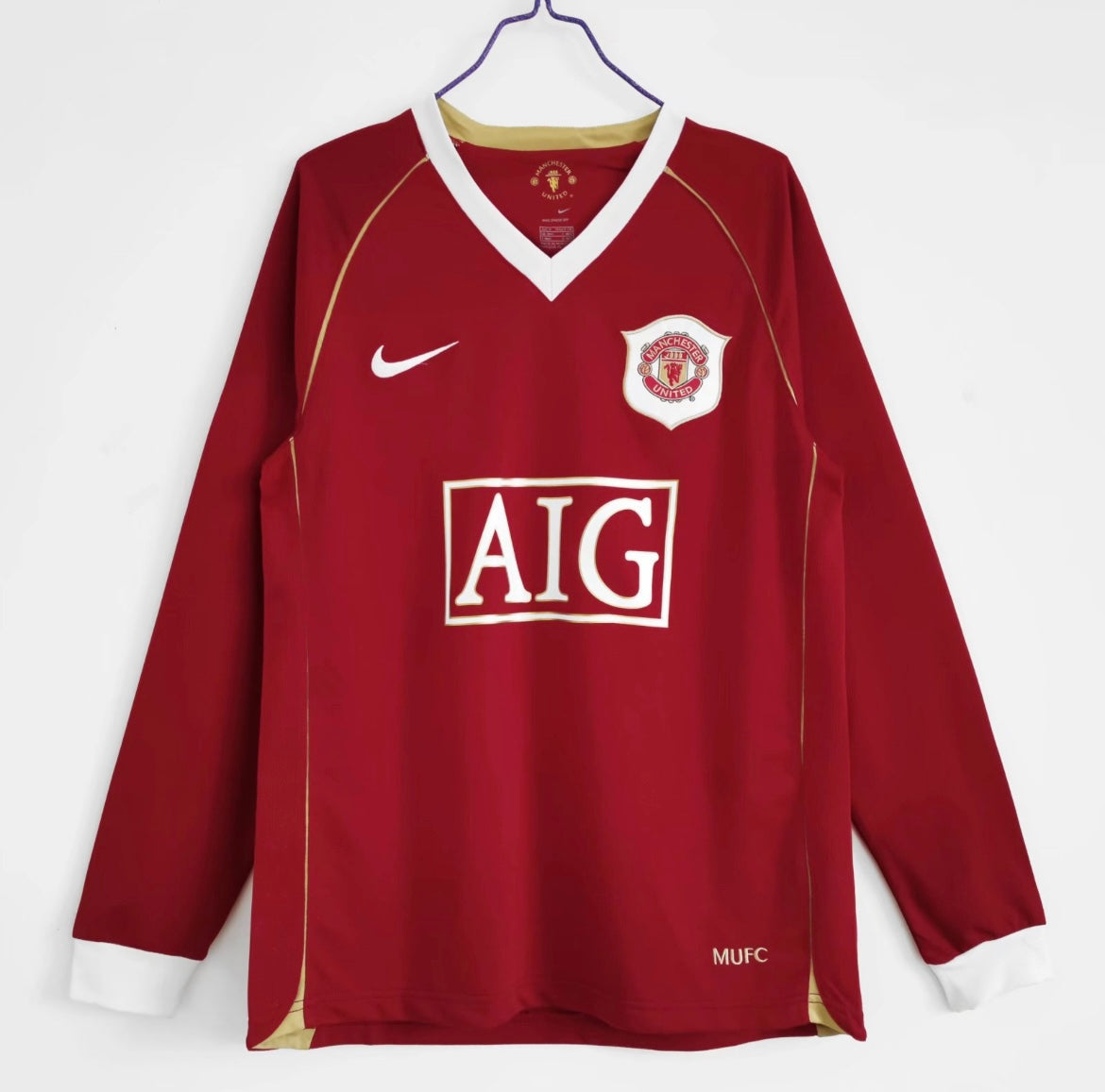 Manchester United 2006/07 Home Long Sleeve