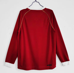 Image of Manchester United 2006/07 Home Long Sleeve