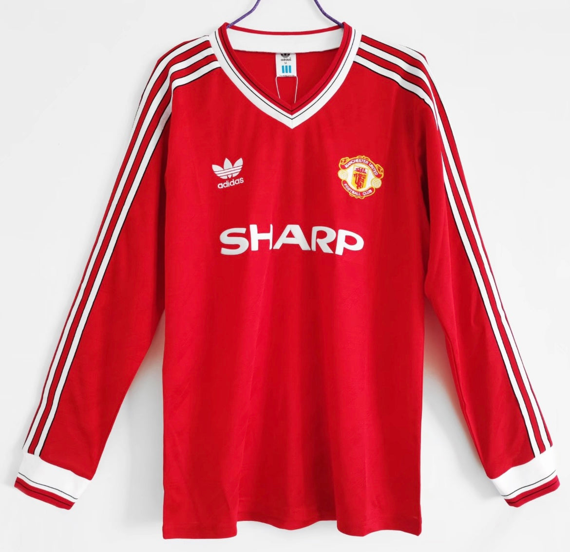 Manchester United 1986/87 Home Long Sleeve Shirt