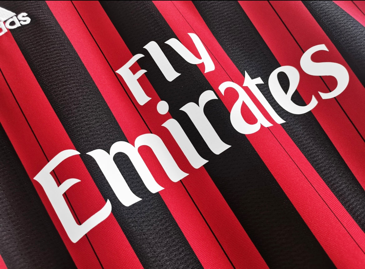 AC Milan 2013/14 Home Long Sleeve