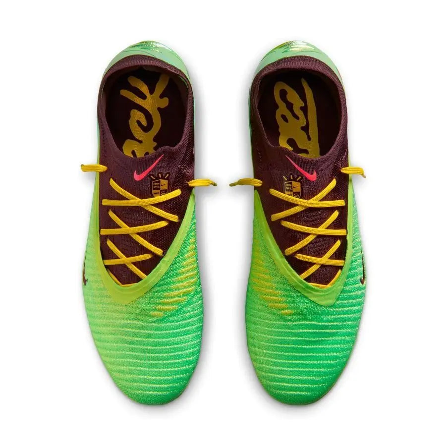 Image of Nike Phantom 6 Elite Low FG Travis Scott - Vert/Doré