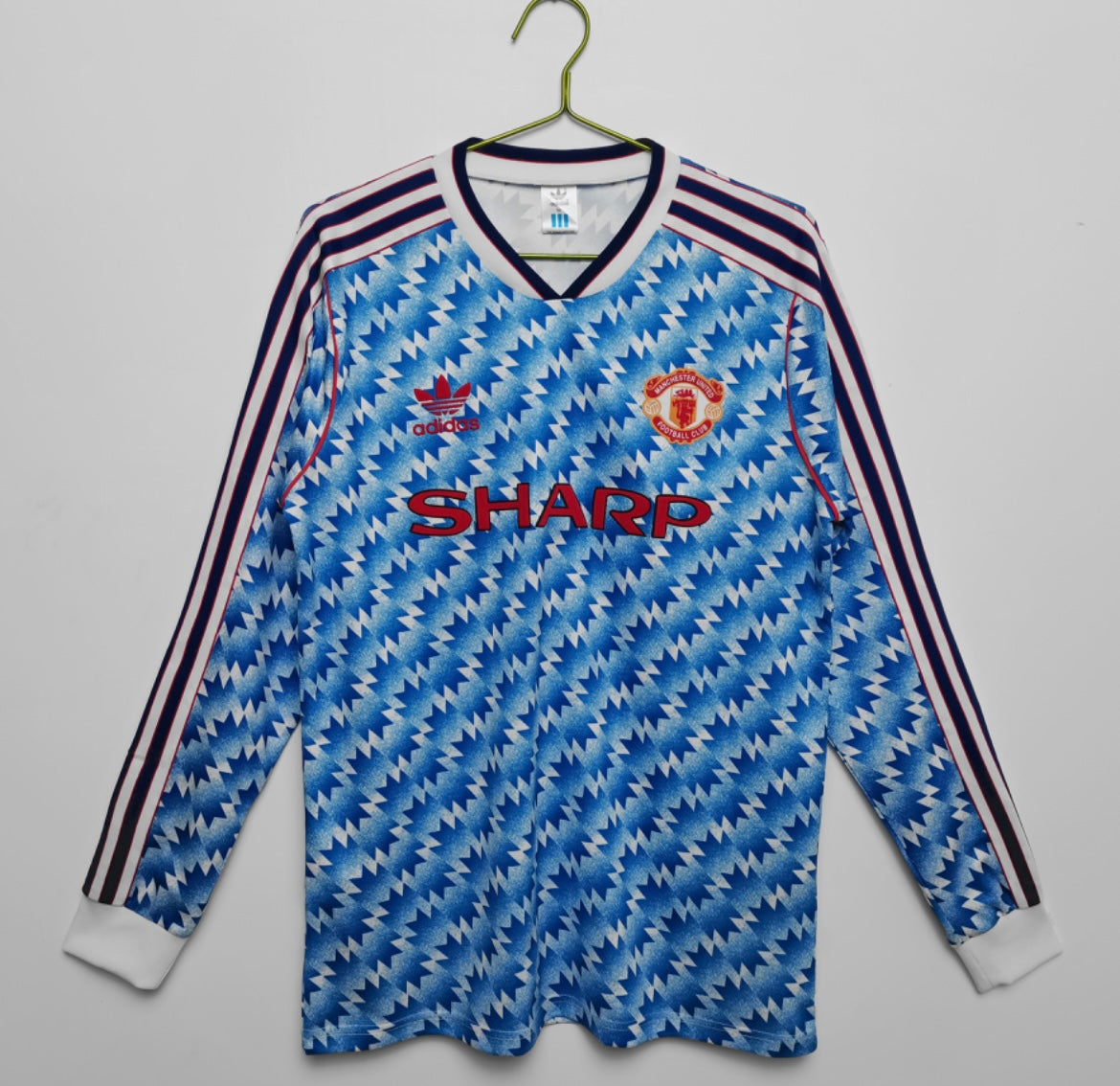 Manchester United 1991/92 Away Long Sleeve Shirt