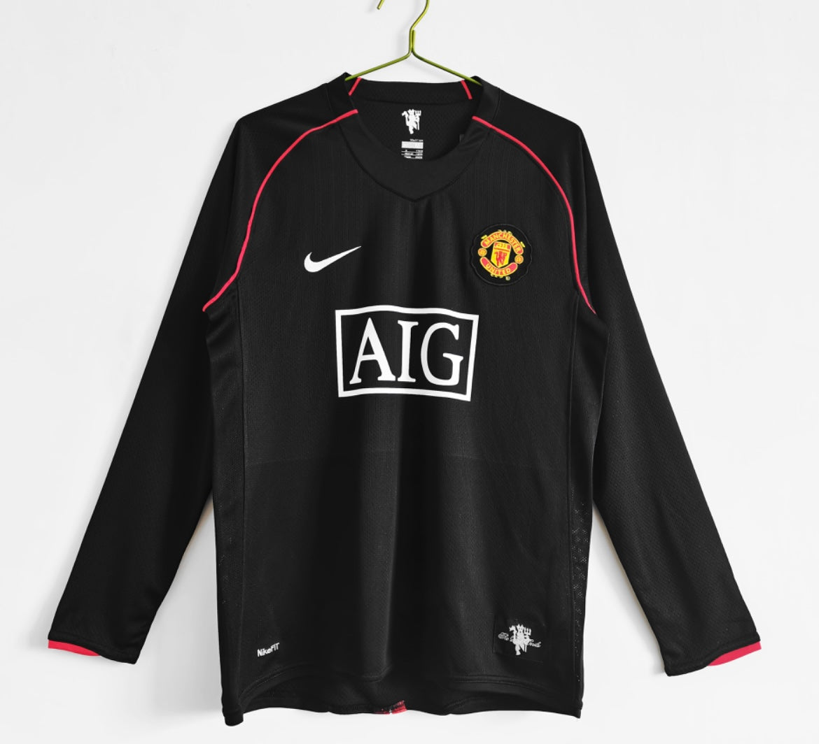 Manchester United 2007/08 Away Long Sleeve Shirt