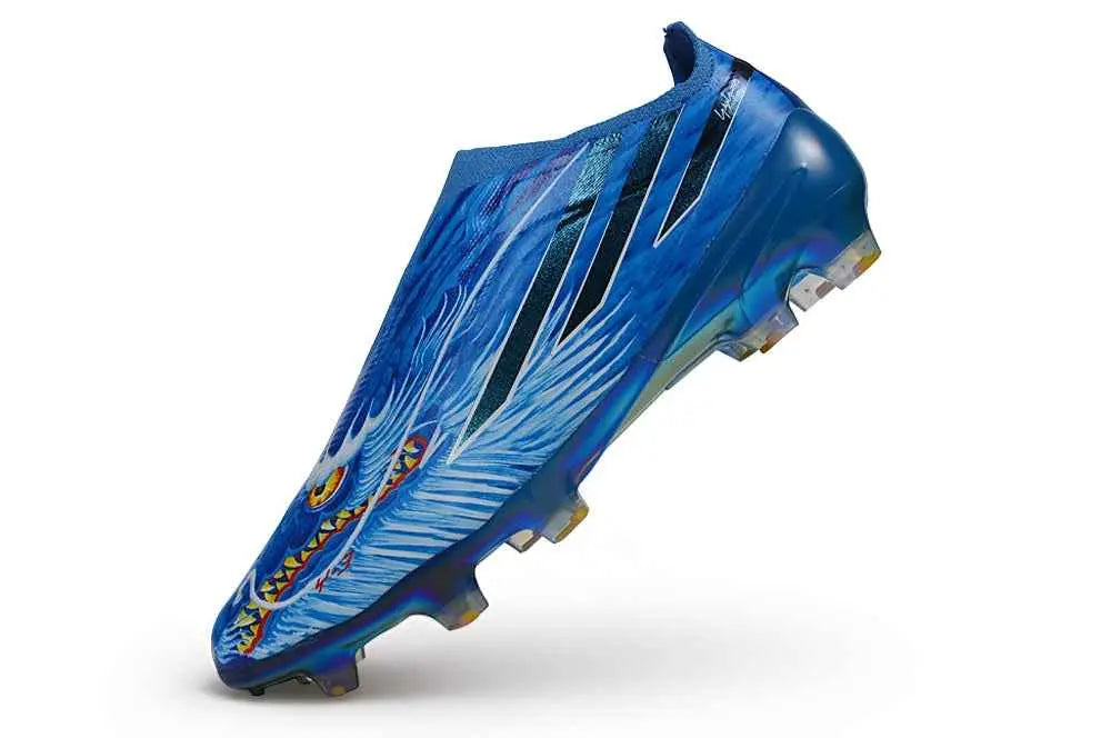 Adidas F50 Hyperfast Elite Laceless FG x Y-3 - Bleu/Noir