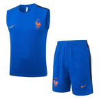 Ensemble Débardeur + Short France Bleu Clair 2026/2027