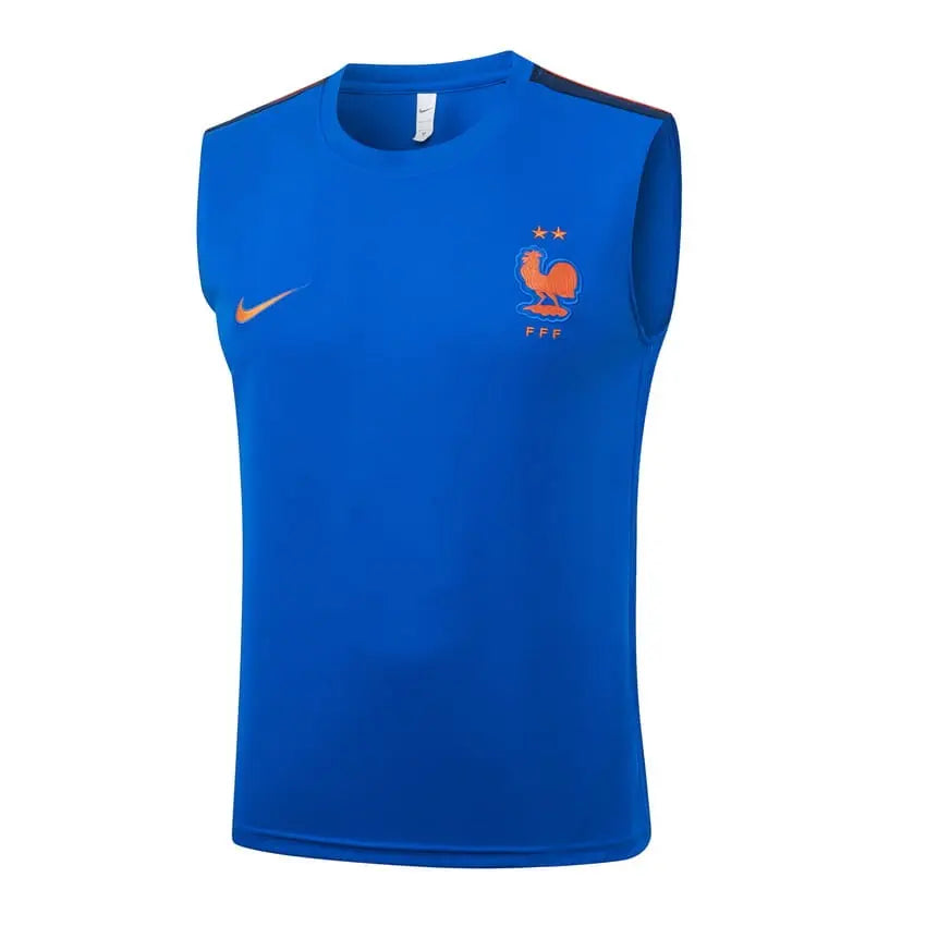 Ensemble Débardeur + Short France Bleu Clair 2026/2027