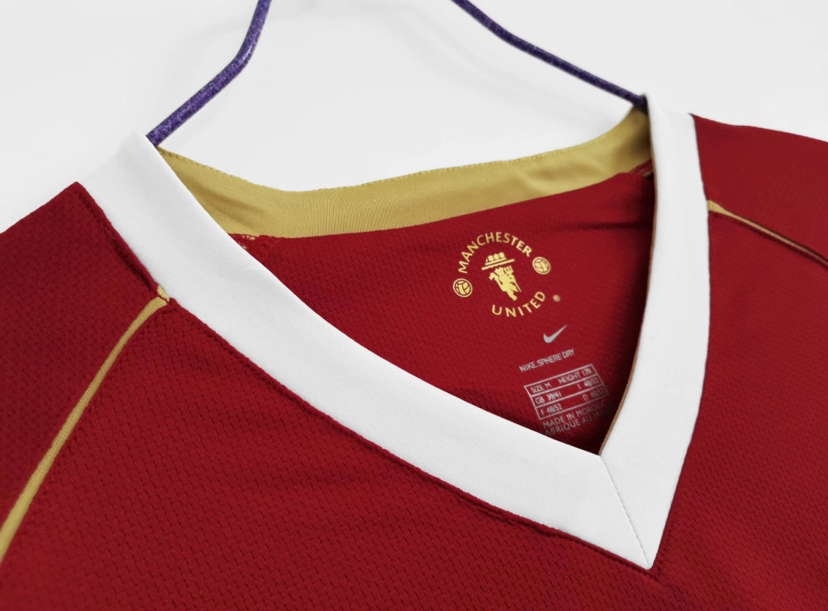 Manchester United 2006/07 Home Long Sleeve