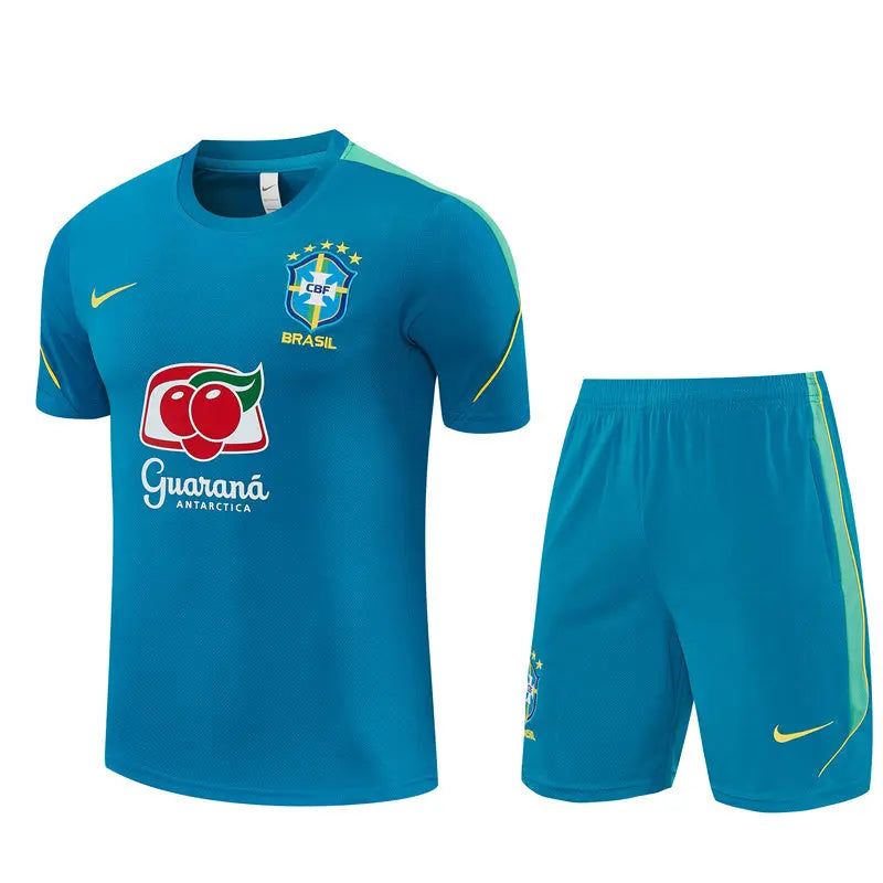 Ensemble Training Été Brésil Bleu Clair 2026/2027