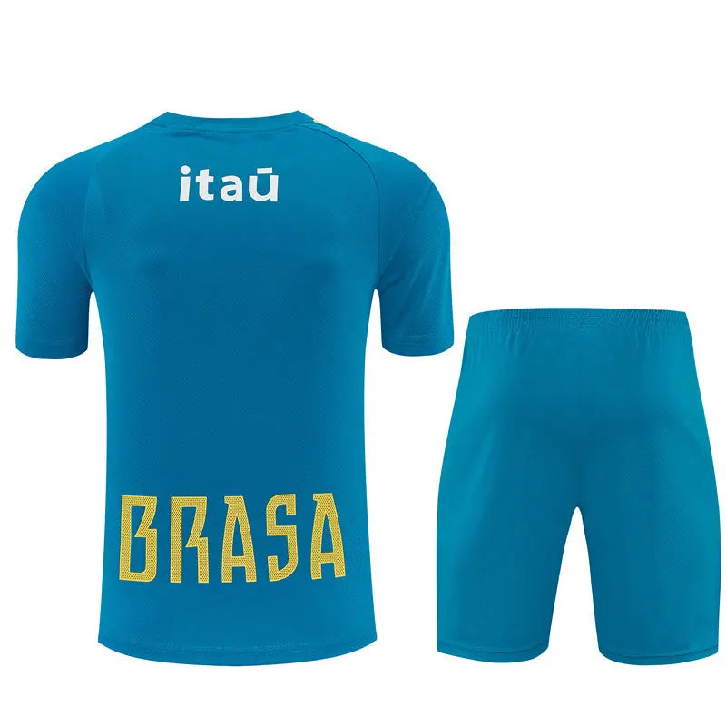 Ensemble Training Été Brésil Bleu Clair 2026/2027