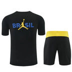 Ensemble Training Été Brésil Noir Jaune 2026/2027