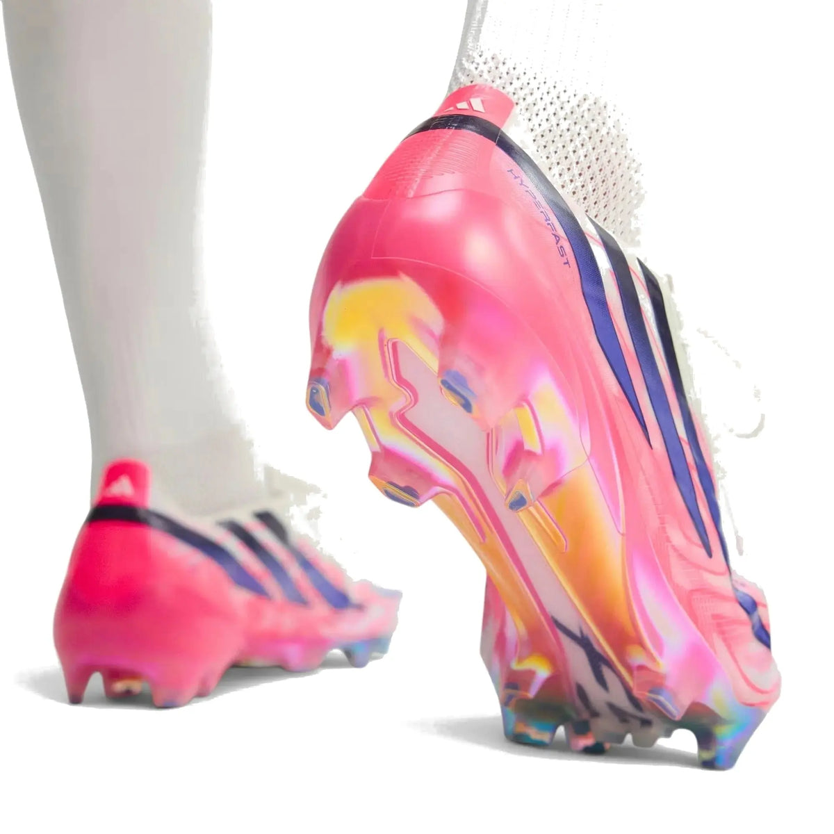 F50 Hyperfast Elite FG Control or Chaos - Blanc/Violet/Solar Turbo