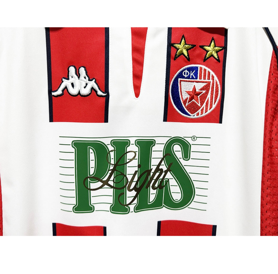 Red Star Belgrade 1999/00 Home Long Sleeve