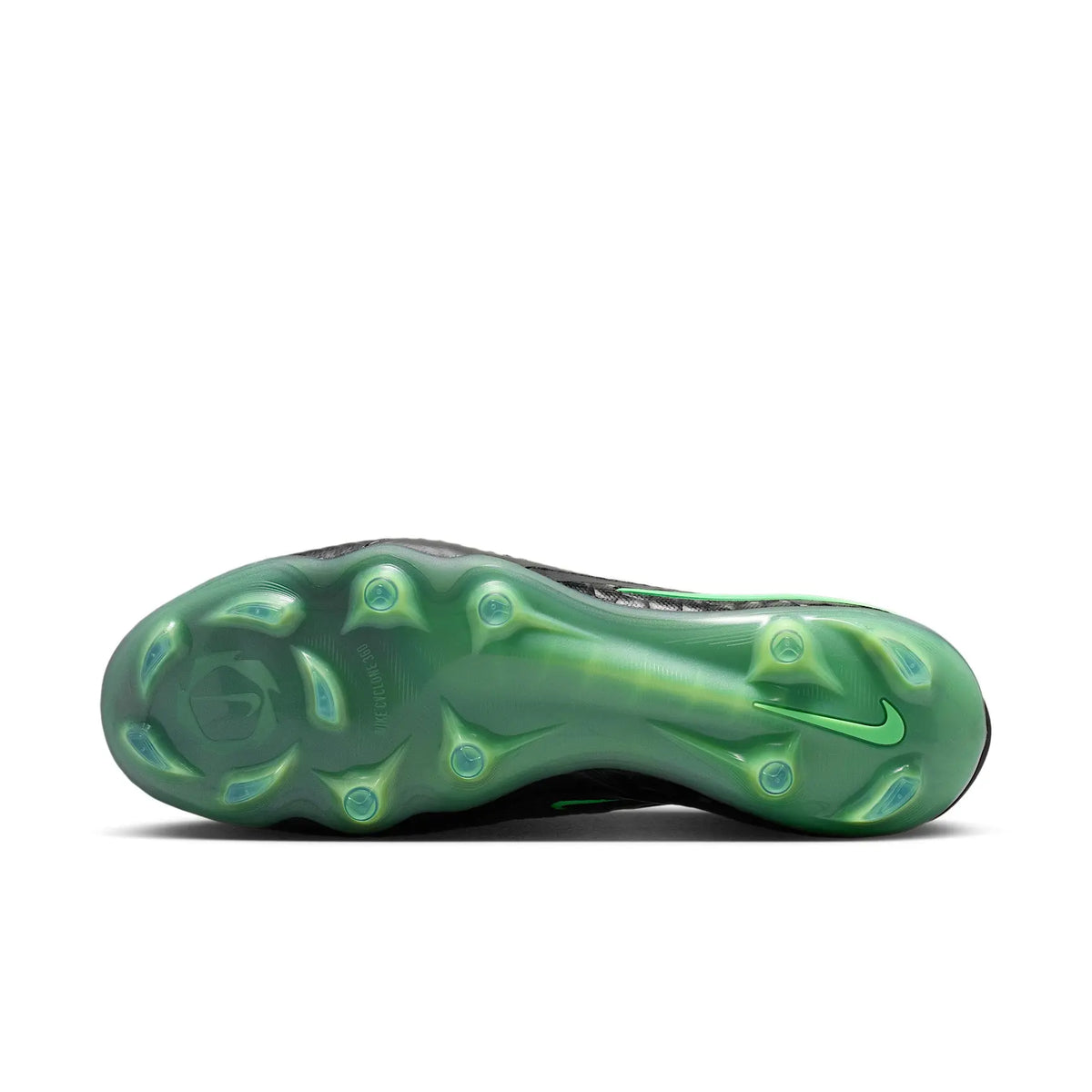 Nike Phantom 6 Elite Low FG Shadow Noir/Illusion Green HJ2146-001 - vue 2
