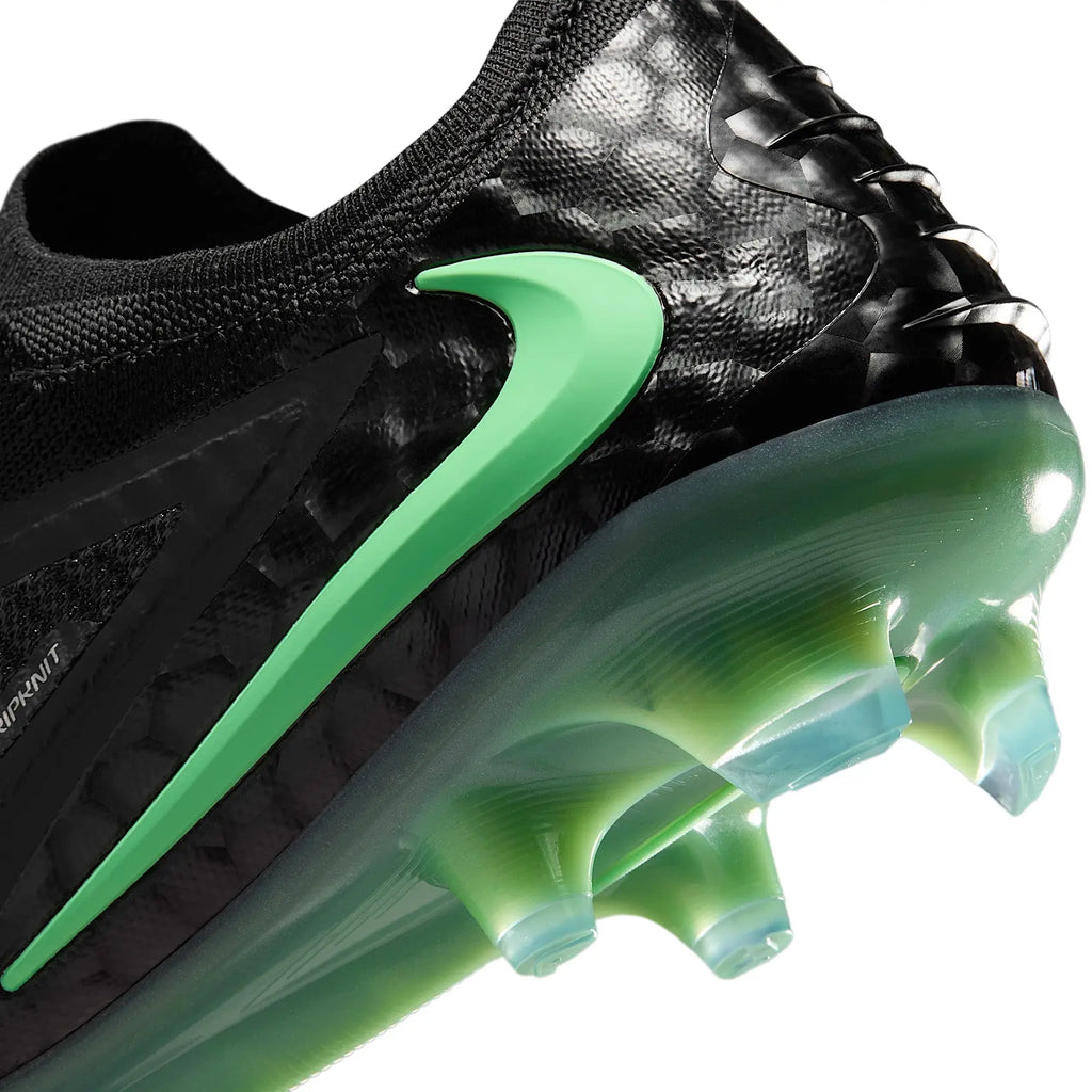 Nike Phantom 6 Elite Low FG Shadow Noir/Illusion Green HJ2146-001 - vue 9
