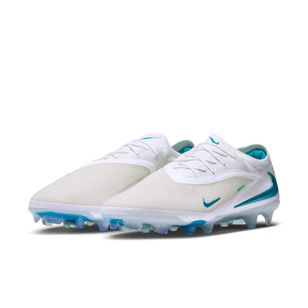 Nike Phantom 6 Elite Low FG Bright Lights Blanc/Dusty Cactus HJ2146-100 - vue 5