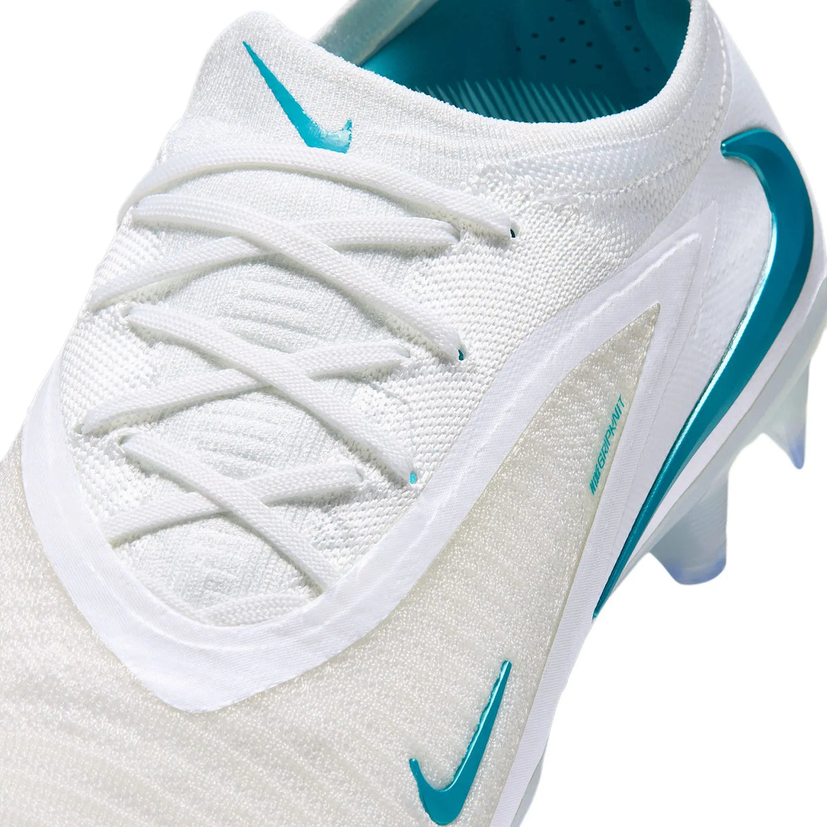 Nike Phantom 6 Elite Low FG Bright Lights Blanc/Dusty Cactus HJ2146-100 - vue 8