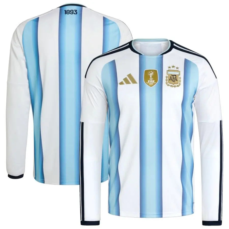 Maillot Argentine Coupe du Monde 2026 Domicile Manches Longues