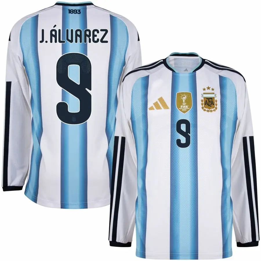 Maillot Argentine Coupe du Monde 2026 Domicile Manches Longues