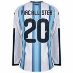 Maillot Argentine Coupe du Monde 2026 Domicile Manches Longues