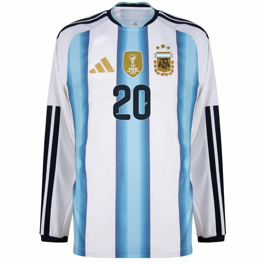 Maillot Argentine Coupe du Monde 2026 Domicile Manches Longues