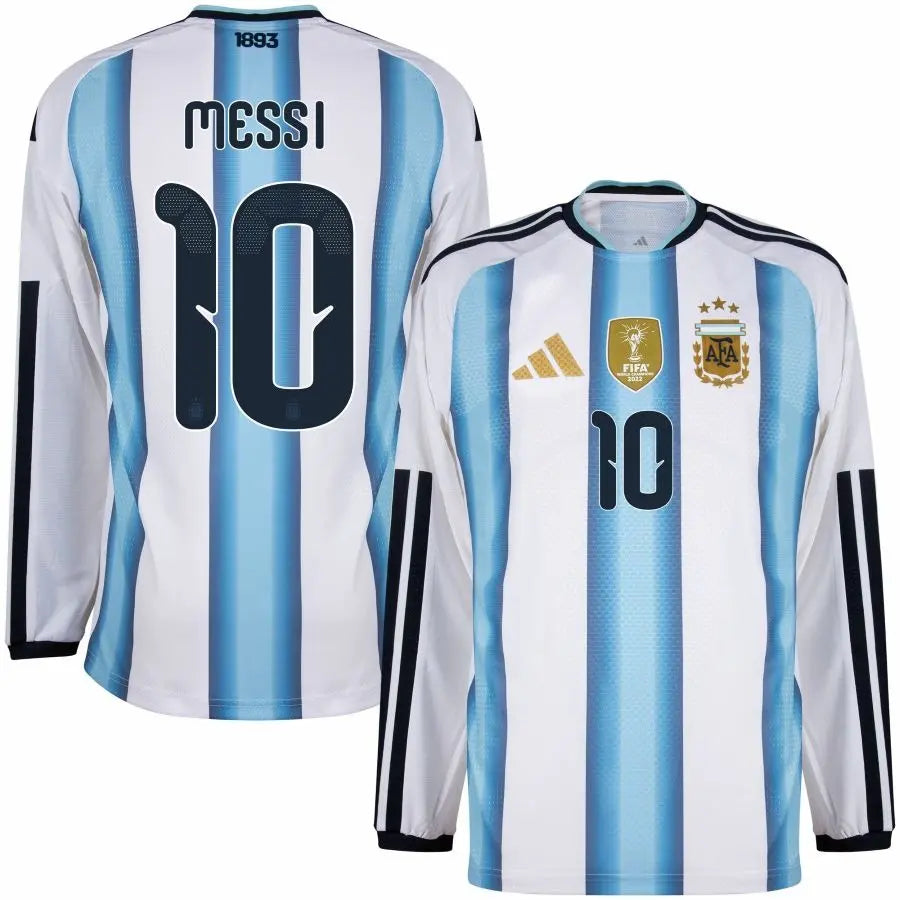 Maillot Argentine Coupe du Monde 2026 Domicile Manches Longues