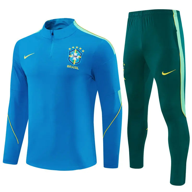 Survêtement Brésil Bleu Vert 2026/2027