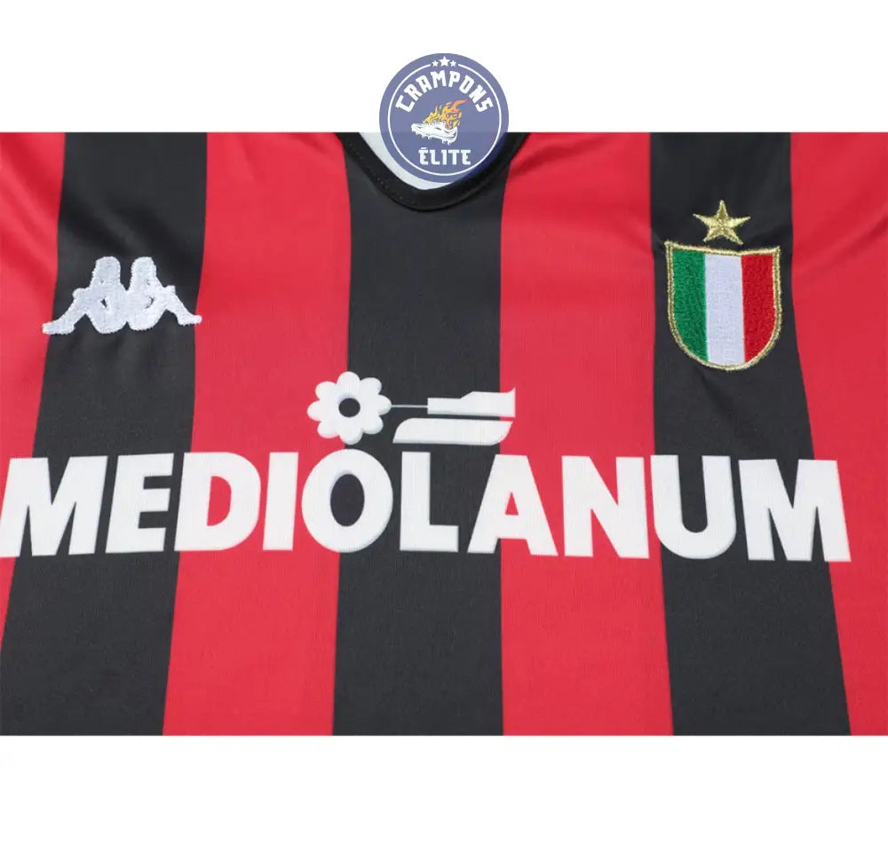 Image of AC Milan 1988/89 Domicile à manches longues