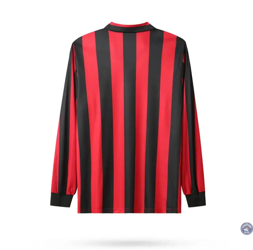 AC Milan 1988/89 Domicile à manches longues