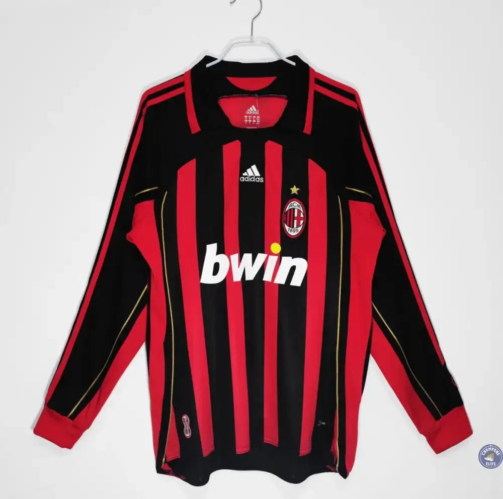 Image of AC Milan 2006/07 Domicile à manches longues