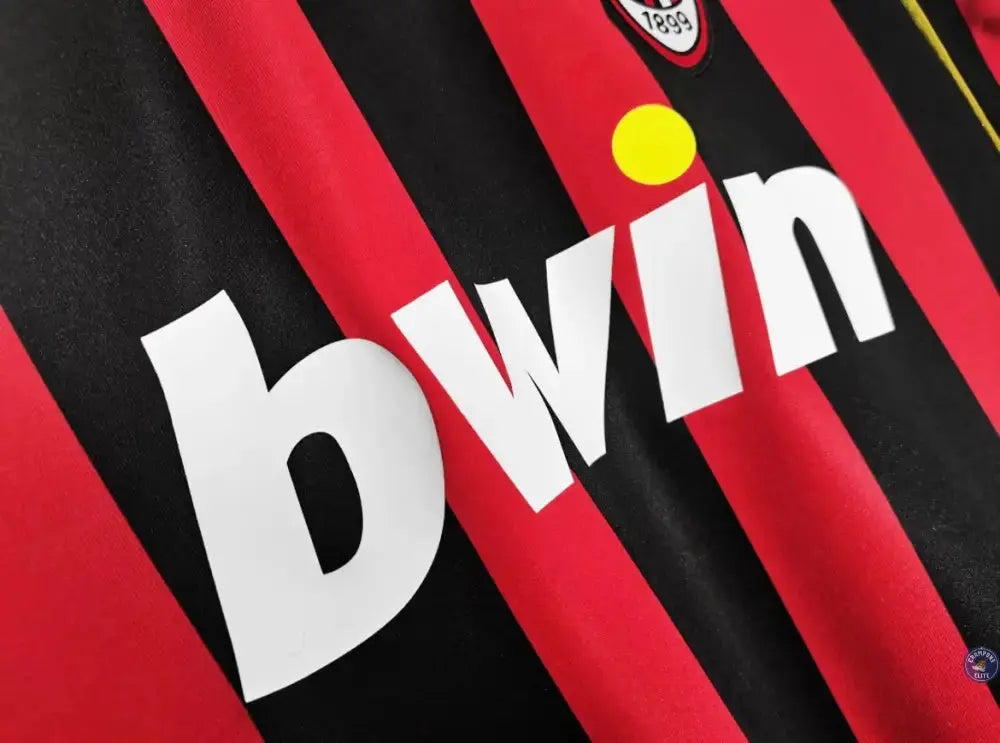 Image of AC Milan 2006/07 Domicile à manches longues