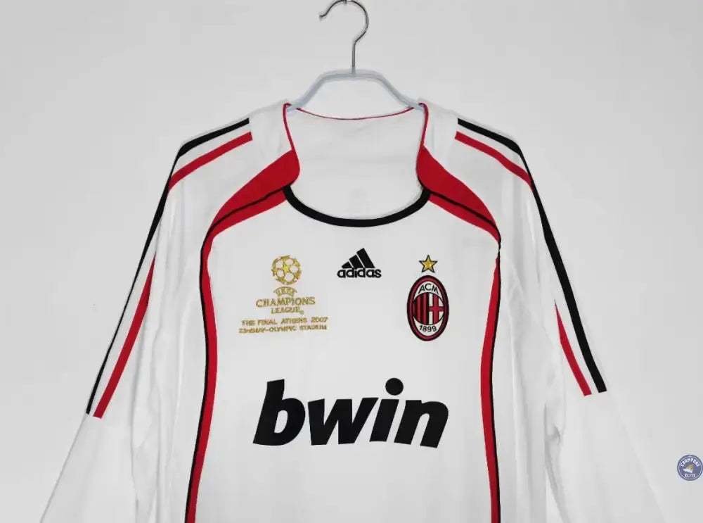 AC Milan 2006/07 Extérieur à manches longues