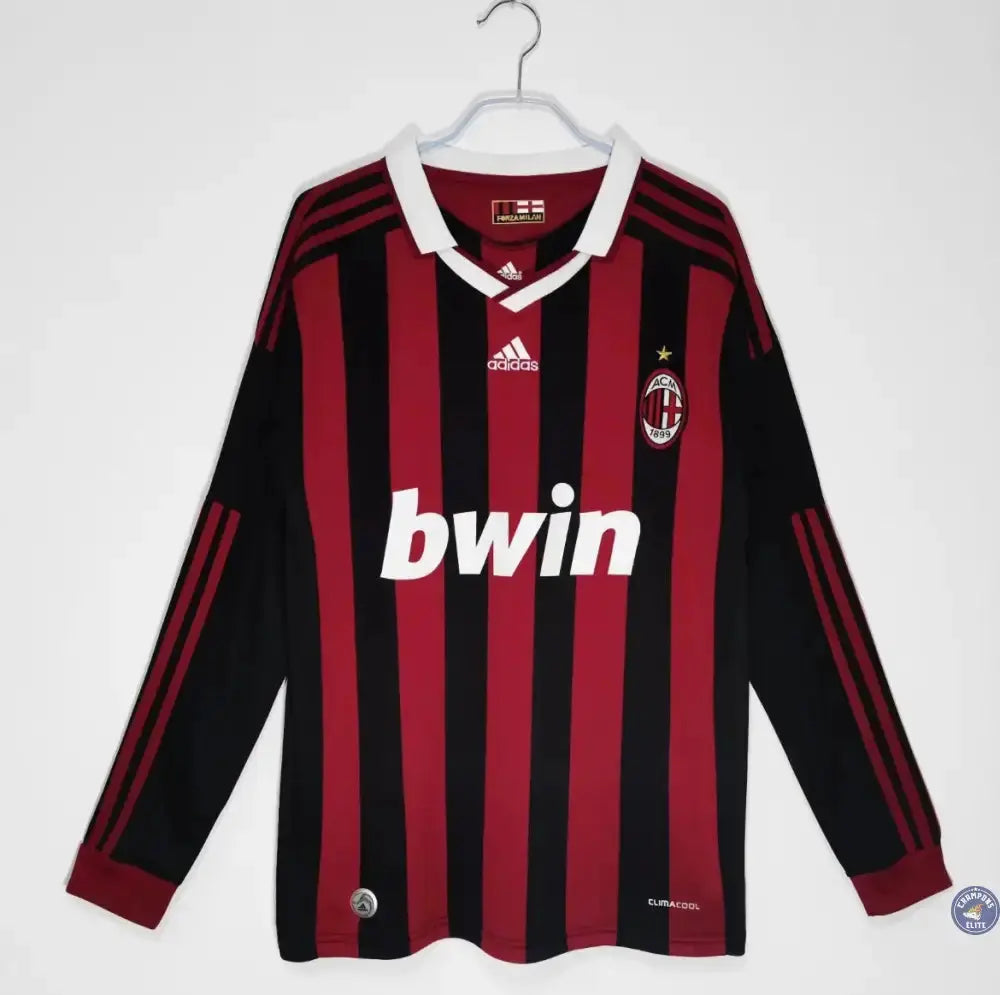 Image of AC Milan 2009/10 Domicile à manches longues