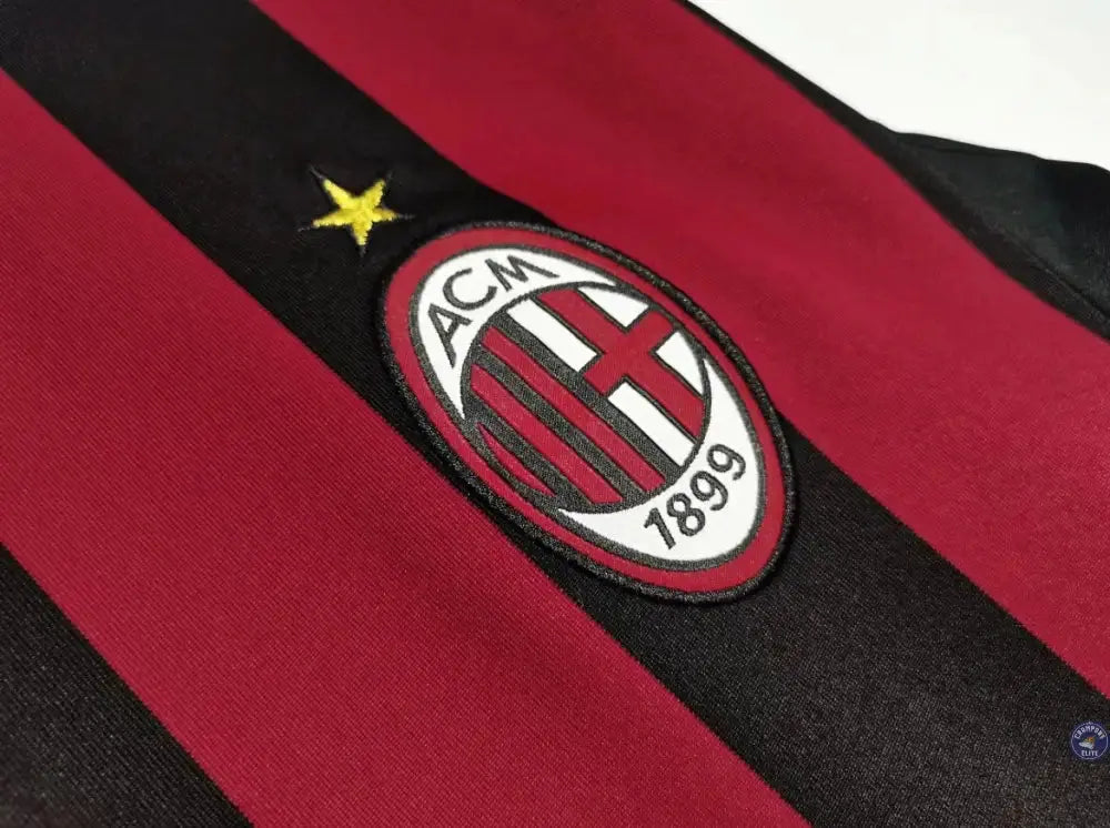 Image of AC Milan 2009/10 Domicile à manches longues
