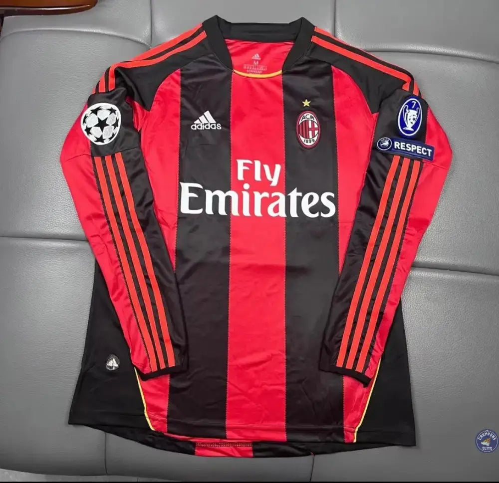 Image of AC Milan 2010/11 Domicile à manches longues