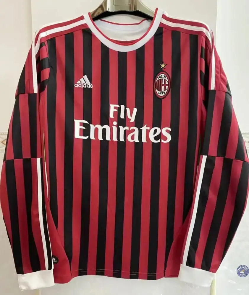Image of AC Milan 2011/12 Domicile à manches longues