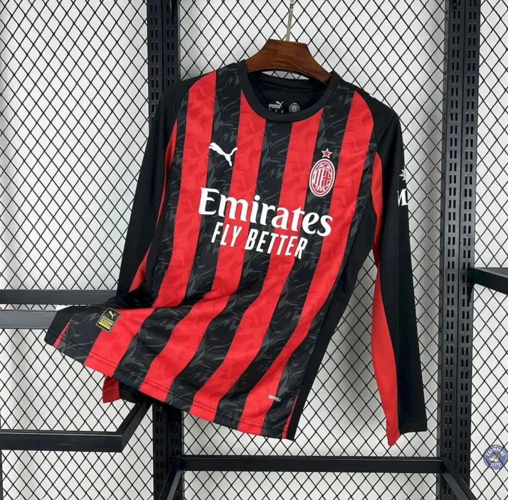 Image of AC Milan 2025/26 Domicile à manches longues