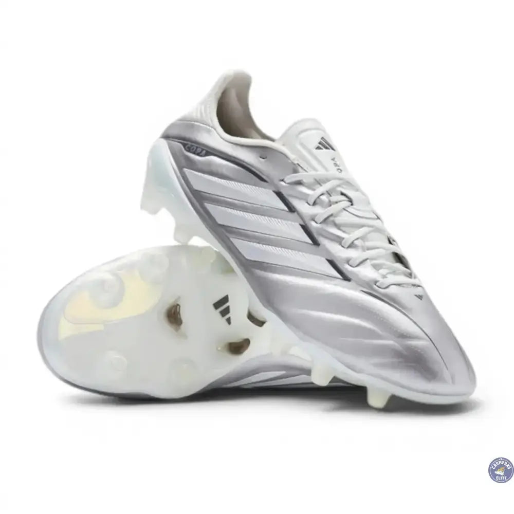 Image of Adidas Copa Pure 4 Elite FG Ice Cold Precision - Taupe Metallic/Argenté/Argenté