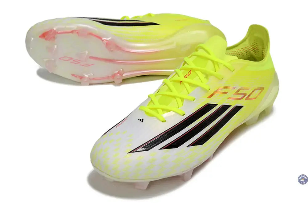Image of F50 ELITE FG BORN FOR GOALS - JAUNE/NOIR/LUCID RED