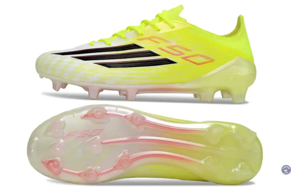 F50 ELITE FG BORN FOR GOALS - JAUNE/NOIR/LUCID RED