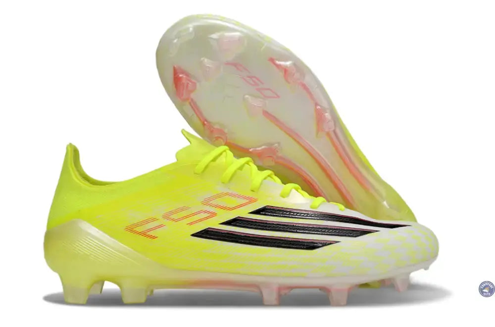 Image of F50 ELITE FG BORN FOR GOALS - JAUNE/NOIR/LUCID RED